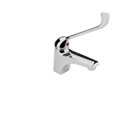 Mitigeur de lavabo laiton EASY chromé avec levier médical