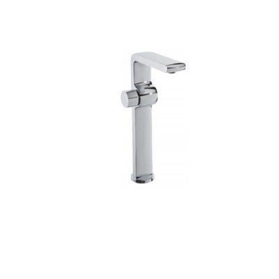 Mitigeur lavabo laiton STATUS chromé allongé avec vidage