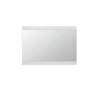 MIROIR FLAMES BLANC BRILLANT