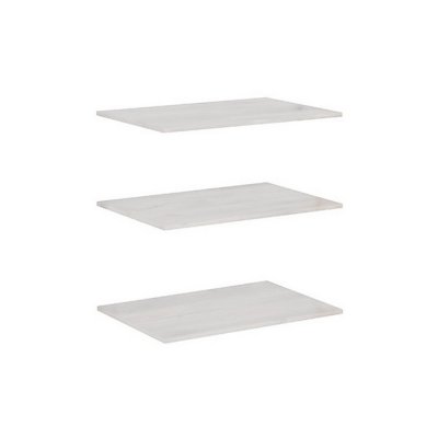 SET DE 3 ÉTAGÈRES PIN CANYON POUR GARDE ROBE INDIANA 80