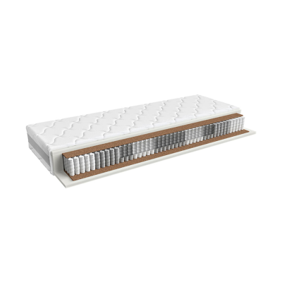 Matelas en mousse profilée ressorts multipoches indépendants H3 dur LUMNIS ACTIVE 90x200 cm