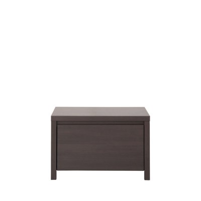 Table de nuit KASPIAN wengé 1 tiroir 40,5x51x33,5 cm
