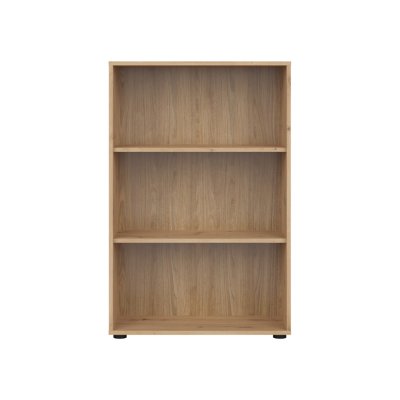 Bibliothèque SPACE OFFICE chêne rustique 80x122x37 cm