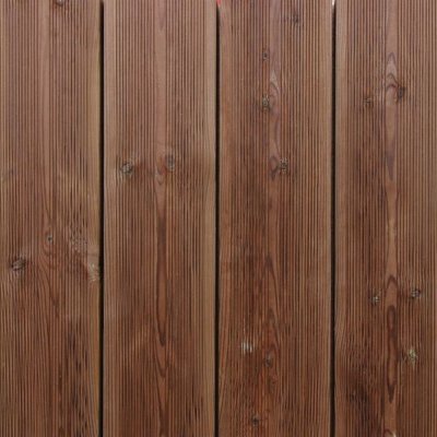 Decking PIN Sylvestre traité autoclave rainuré Marron Classe 4 L300-400x 12x2,1 cm
