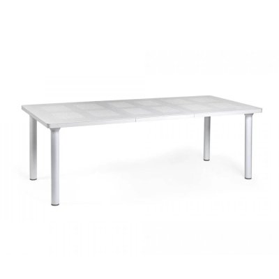 Table extensible en polypropylène LIBECCIO Blanc 160-220 cm