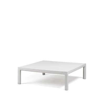 Table basse en polypropylène MAXIMO Gesso 80x80 cm