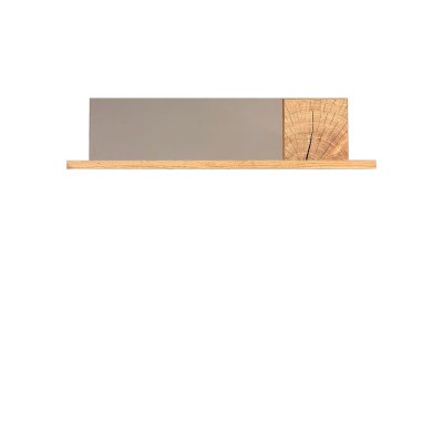Etagère FLAVO chêne rustique/ gris/ chêne