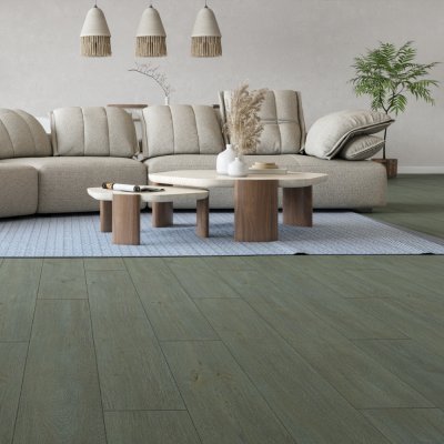 Parquet VARIOCLIC VISTA 2G VVS_2601D chêne rustique gris AC5 4V 1204X193x8 mm