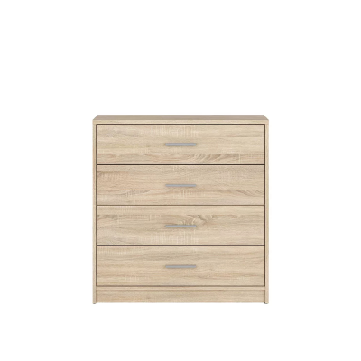 Commode NEPO PLUS chêne sonoma 4 tiroirs 80x84x34 cm