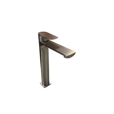 Mitigeur lavabo LUSO allongé Inox brossé