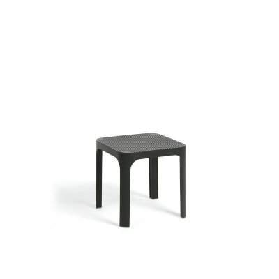 Table carrée en polypropylène NET Antracite 40 cm