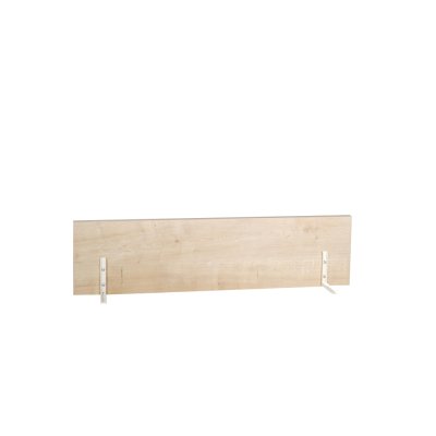 Cache jambe 118x30 cm structure blanc/ plateau safir mese - pour bureau 140 cm KYRA et 160 cm KYRA/ MILO