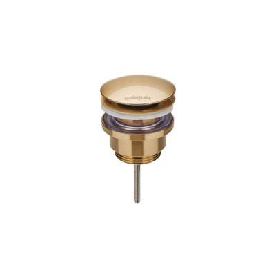 Bonde universelle pour lavabo QUICK CLAC Doré