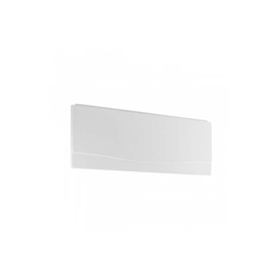 Tablier acrylique PLAN blanc pour baignoire 170 cm