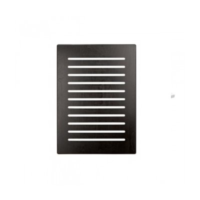 Caillebotis pour receveur de douche CTBH STRADO wengé E4 rectangulaire 96.5x58.4 cm