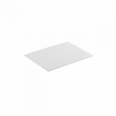 Couvercle pour lavabo céramique VISTA blanc rectangulaire 50x43 cm